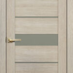 Дверь межкомнатная Лайт Дорс L20 Ясень (Матовое Стекло)