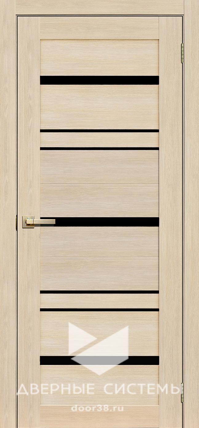 FLY Doors L13 800 (Венге 3D) с черн.стеклом (мини)