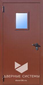 Дверь противопожарная EI60 и EIS60 однопольная с остеклением — изображение 2