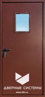 Дверь противопожарная EI60 и EIS60 однопольная с остеклением — изображение 3