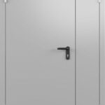 Дверь противопожарная 1350-2050 мм EI60 и EIS60 двупольная глухая