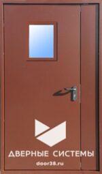 Дверь противопожарная EI60 и EIS60 двупольная с остеклением — изображение 3