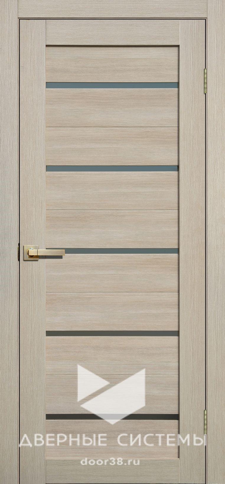 49767 Дверное полотно Лайт Дорс L26 Ясень МАТОВОЕ СТЕКЛО — изображение 1