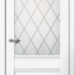 Дверь межкомнатная Классик C01 ПО Эмалит Белый