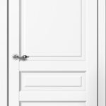 Дверь межкомнатная Классик C03 ПГ Эмалит Белый
