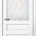 Дверь межкомнатная Классик C03 ПО Эмалит Белый