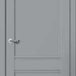 Дверь межкомнатная Классик C01 ПГ Эмалит Серый