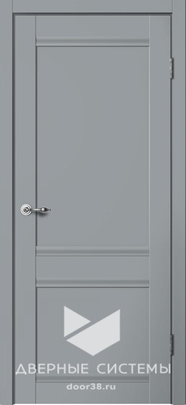 Дверь межкомнатная Классик C01 ПГ Эмалит Серый
