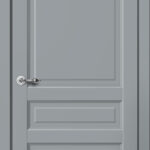 Дверь межкомнатная Классик C03 ПГ Эмалит Серый
