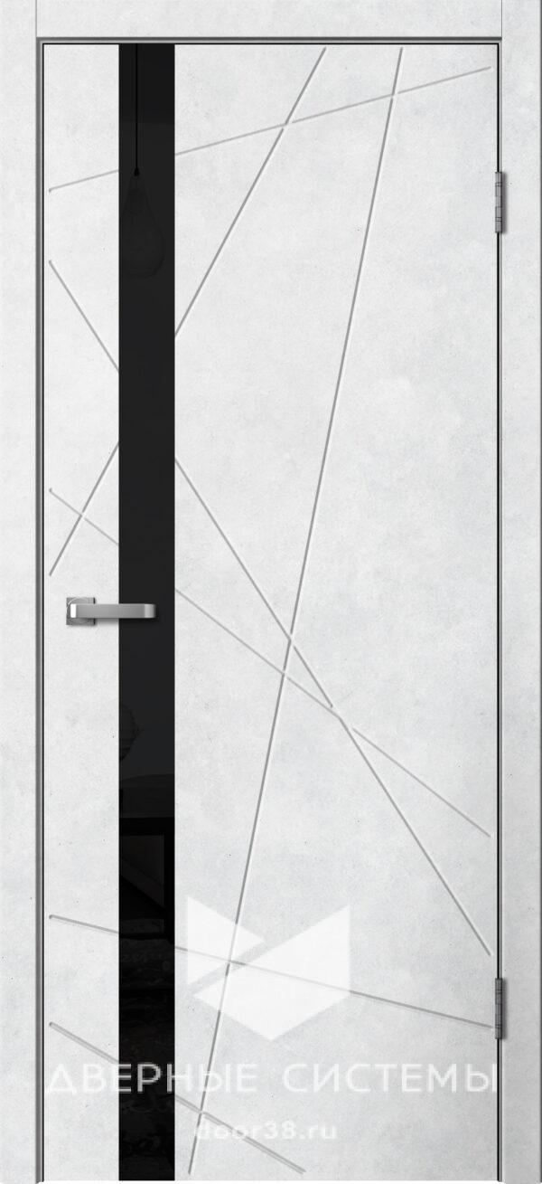 Дверь межкомнатная Лайн 02 Бетон Светлый