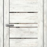 Дверь межкомнатная Барн B02 Ель Альпийская (зеркало)