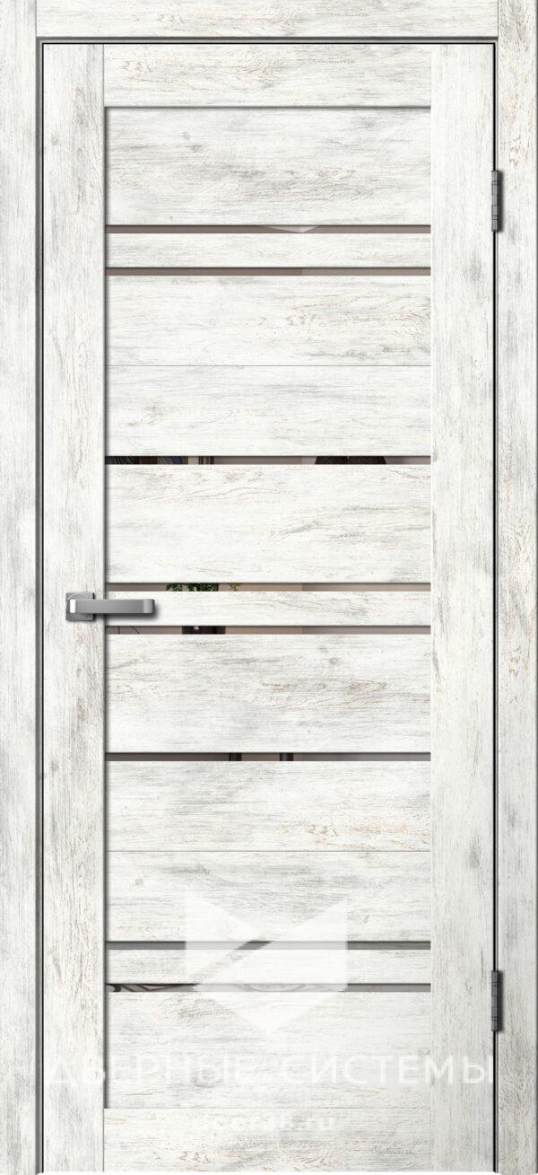 Дверь межкомнатная Барн B02 Ель Альпийская (зеркало)