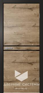 Дверь межкомнатная Лофт LF03 Дуб Пацифик (ЧЕРН. K4АБС) — изображение 2