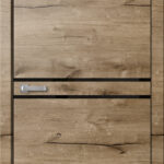 Дверь межкомнатная Лофт LF03 Дуб Пацифик (ЧЕРН. K4АБС)