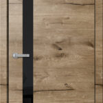 Дверь межкомнатная Фьюжн FN01 ПГ Дуб Пацифик (ЧЕРН. K2АБС)