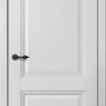 Дверь межкомнатная МОНЕ M72 ПГ Эмалит Серебристый