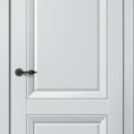 Дверь межкомнатная МОНЕ M82 ПГ Эмалит Серебристый