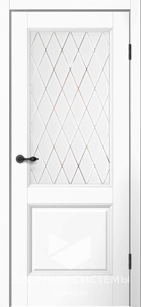 Дверь межкомнатная МОНЕ M93 ПО Эмалит Белый