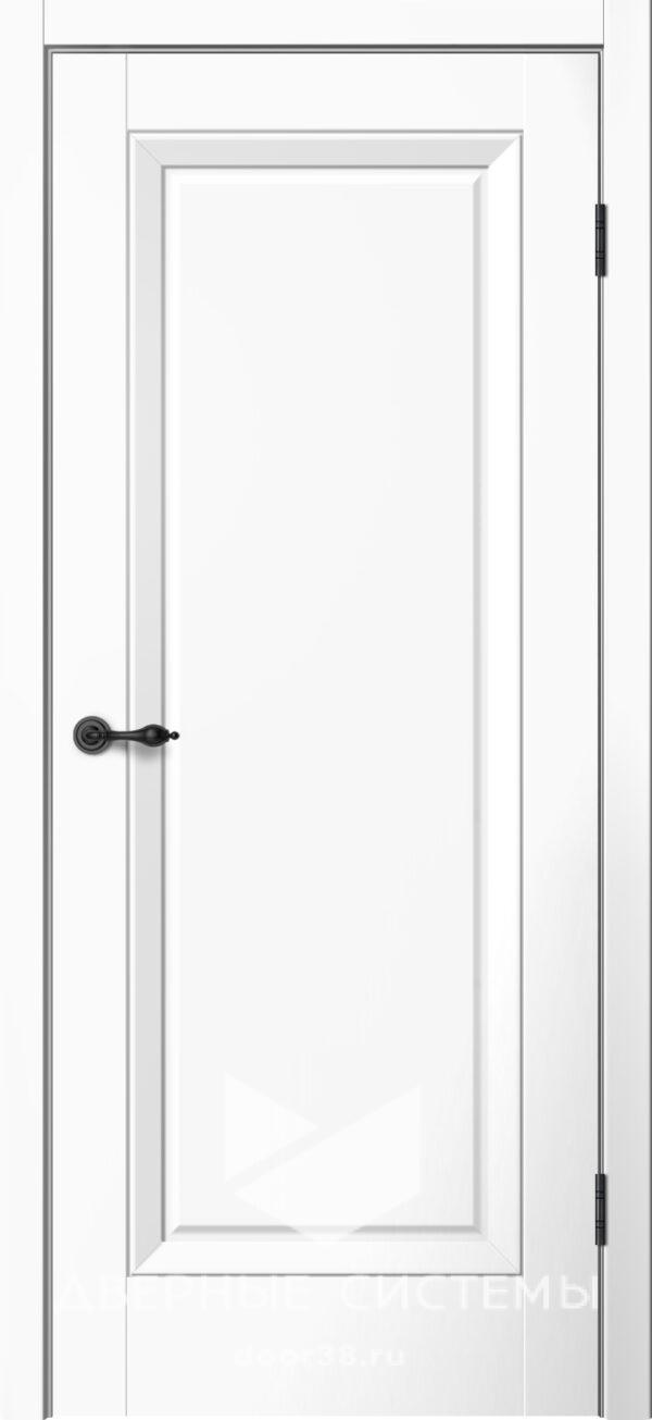 Дверь межкомнатная МОНЕ M81 ПГ Эмалит Белый