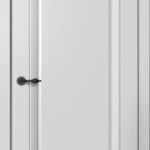 Дверь межкомнатная МОНЕ M81 ПГ Эмалит Серебристый