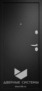 Входная металлическая дверь МЕГИ Строй 60 Мет/Мет серебро