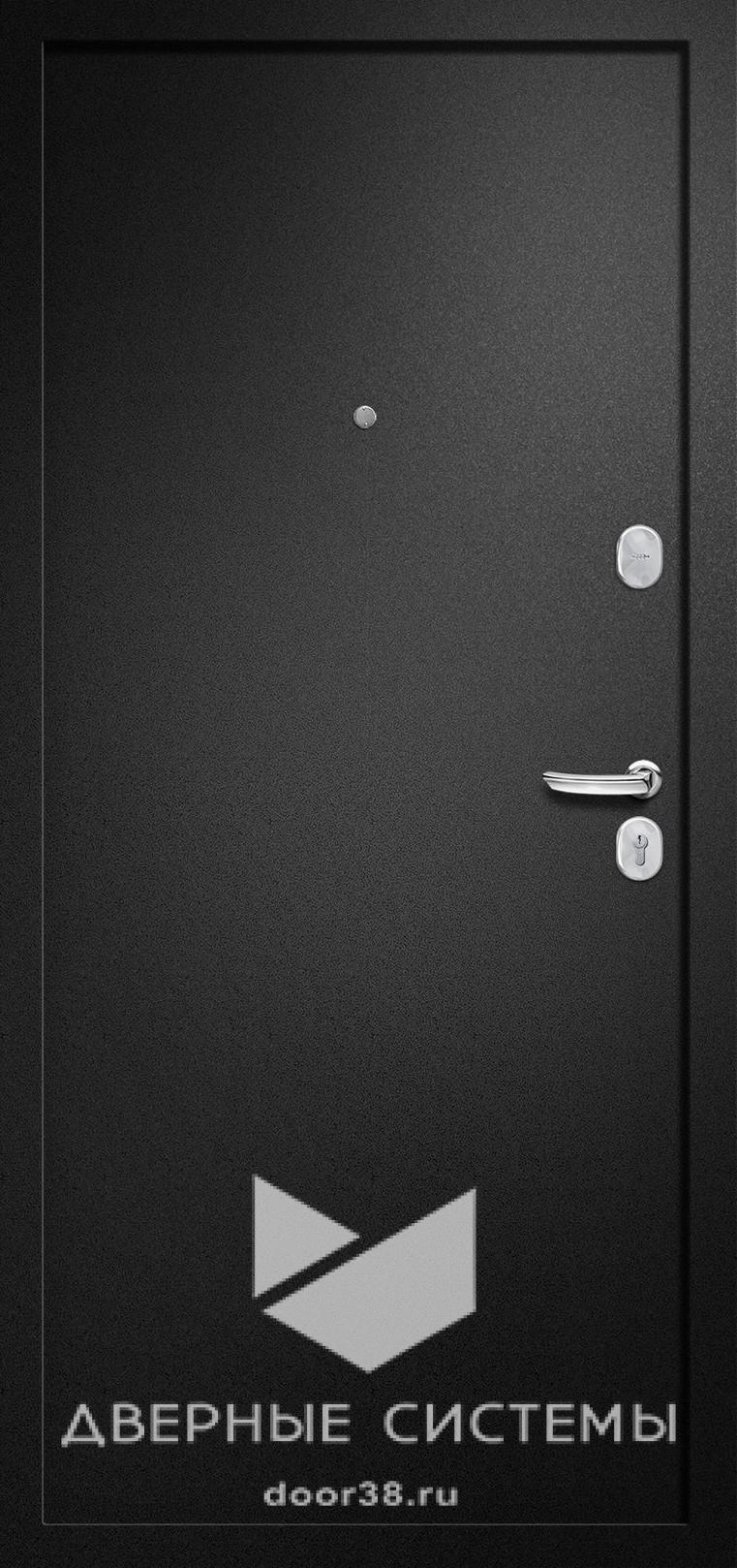 1 Входная металлическая дверь МЕГИ Строй 60 Мет/Мет серебро — изображение 1