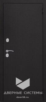 Входная металлическая дверь БЕРЛИН (Термо) букле черный/ Белая — изображение 2