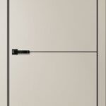 Дверь межкомнатная ТРИНИТИ TR05 ПЭТ Айриш (ЧЕРН. K4АЛ, Маг3)