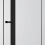 Дверь межкомнатная ТРИНИТИ TR06 ПЭТ Сильвер (ЧЕРН. K4АЛ, Маг3)