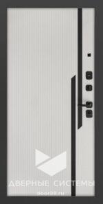 Входная металлическая дверь KARMINA Орех американский/ Дуб беловежский