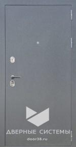 Входная металлическая дверь АРКАН 206 букле графит/ Ривьера айс — изображение 2