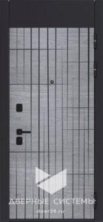 Входная металлическая дверь МОДЕРА Дуб мадейра агат/ Софт рильеф AG806 — изображение 2