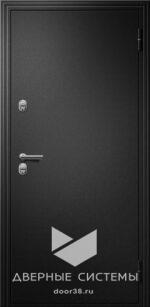 Входная металлическая дверь ПРОФИ (Термо) серебро/ Белая шагрень фрезер №64 — изображение 2