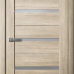 Дверь межкомнатная Ла Стелла 206 Ясень Латте (матовое стекло)
