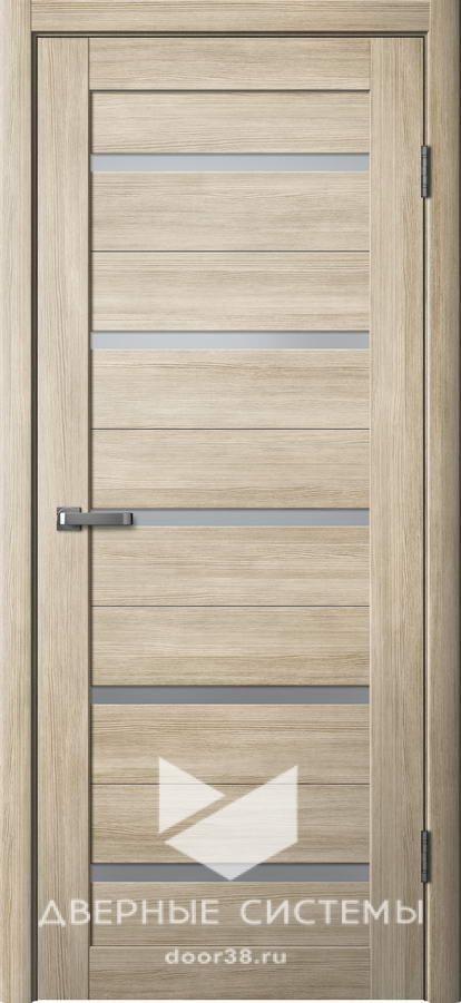 Дверь межкомнатная Ла Стелла 206 Ясень Латте (матовое стекло)