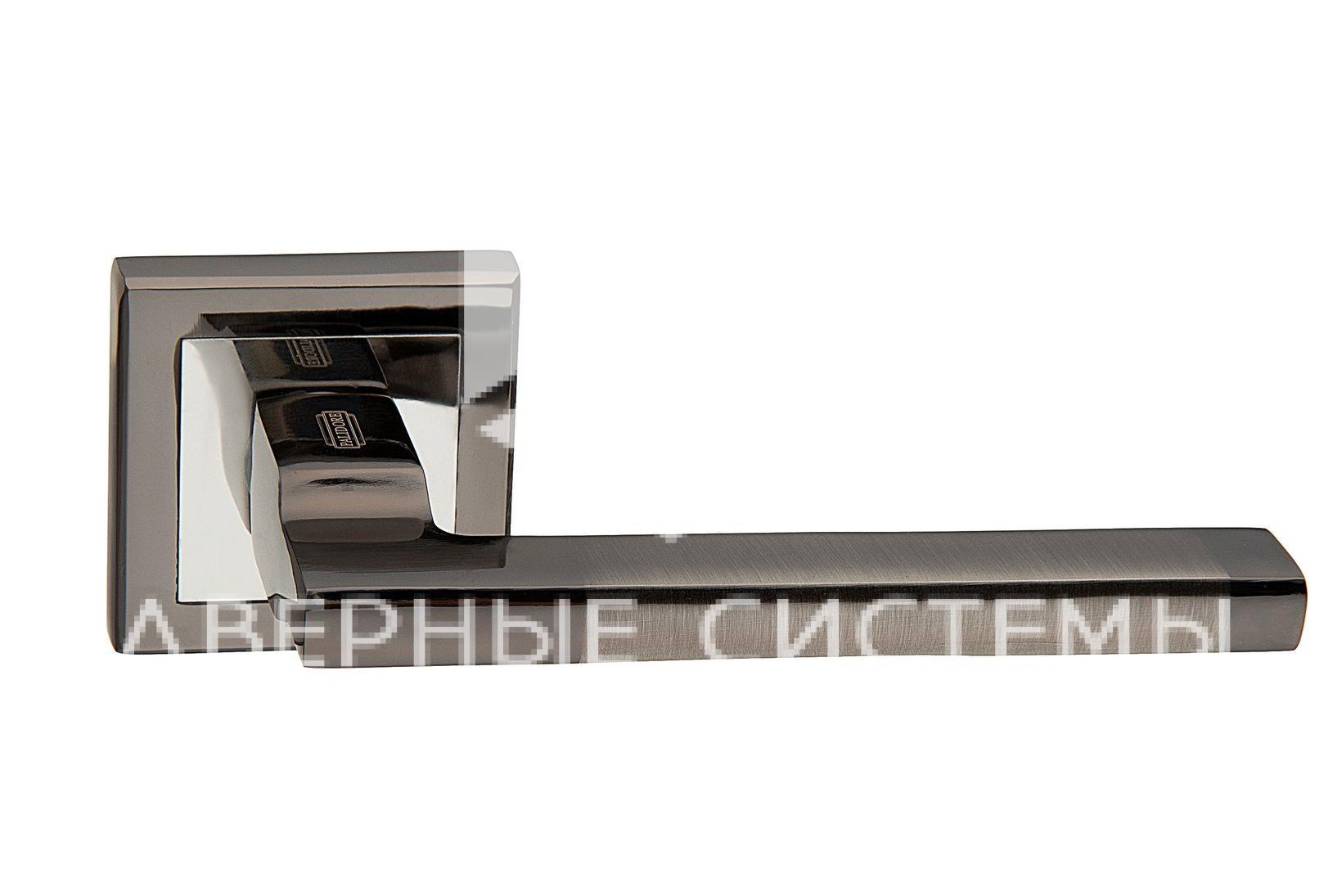 20909_kFUOgLu Ручка A-220 BH/SN черный никель/хром мат(квадрат) — изображение 1