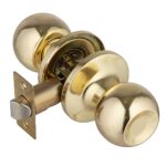 Ручка шар ARSENAL 607 PB-PS золото (межкомнатная)