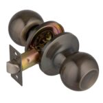 Ручка шар ARSENAL 607 AB-PS бронза (межкомнатная)