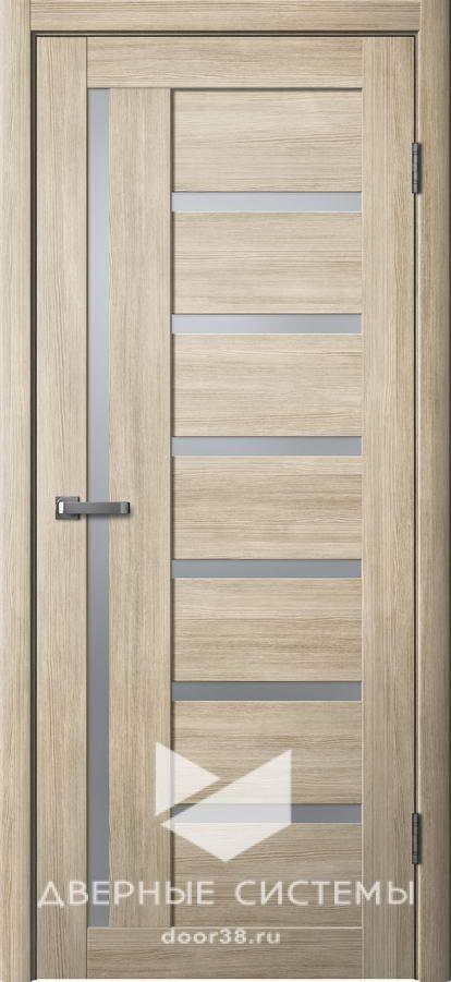 Дверь межкомнатная Ла Стелла 217 Ясень Латте (матовое стекло)