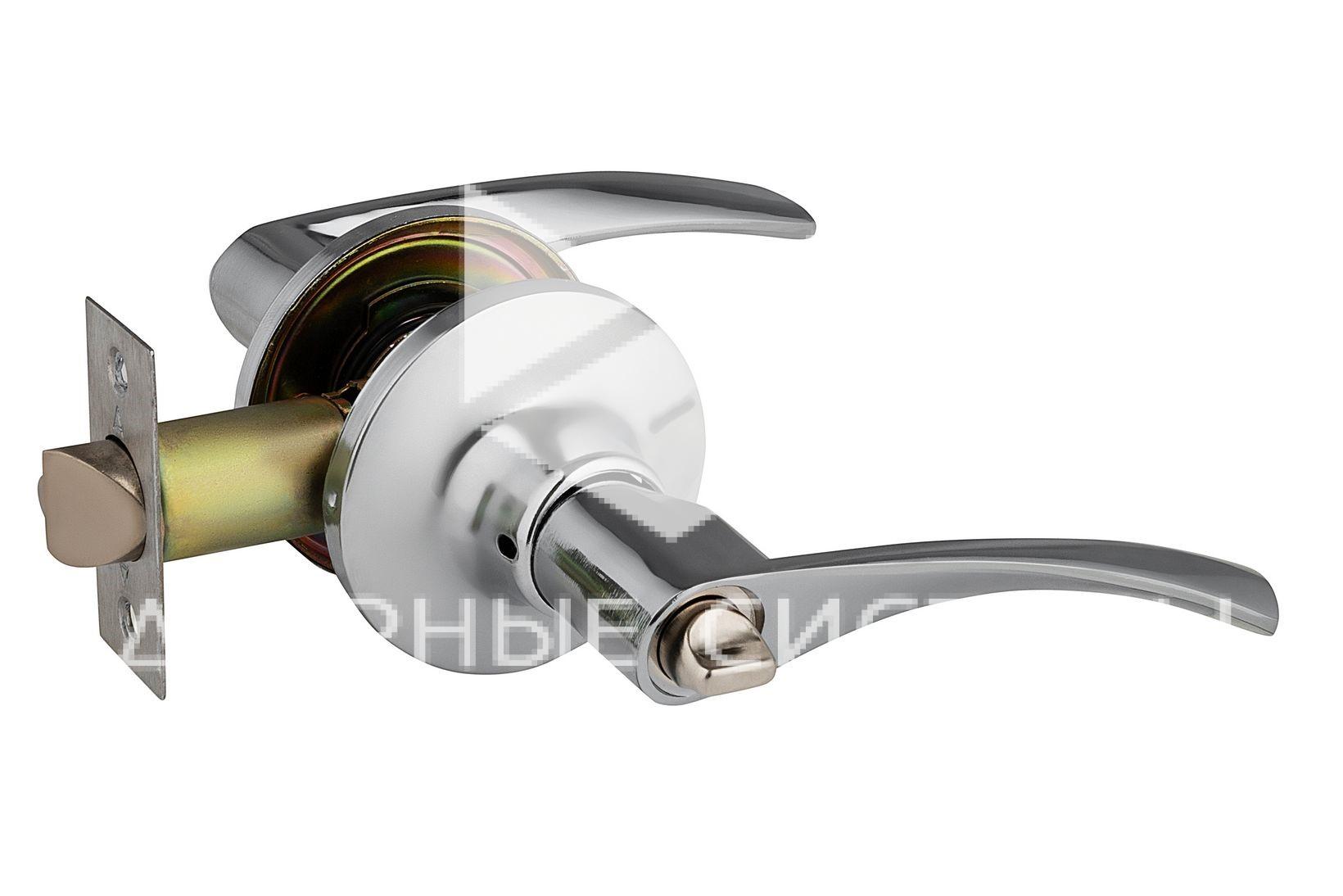 26289_YRrn4N9 Ручка ARSENAL 860 PC BK хром (фиксатор) — изображение 1