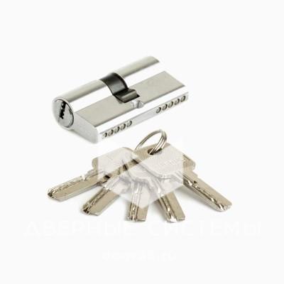 34851 Цилиндр алюмин А60 PC (ключ/ключ) хром TURDUS — изображение 1