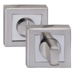 Завертка OLS HH белый никель КВАДРАТ