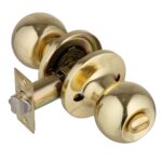 Ручка шар ARSENAL 607 PB-BK золото (фиксатор)