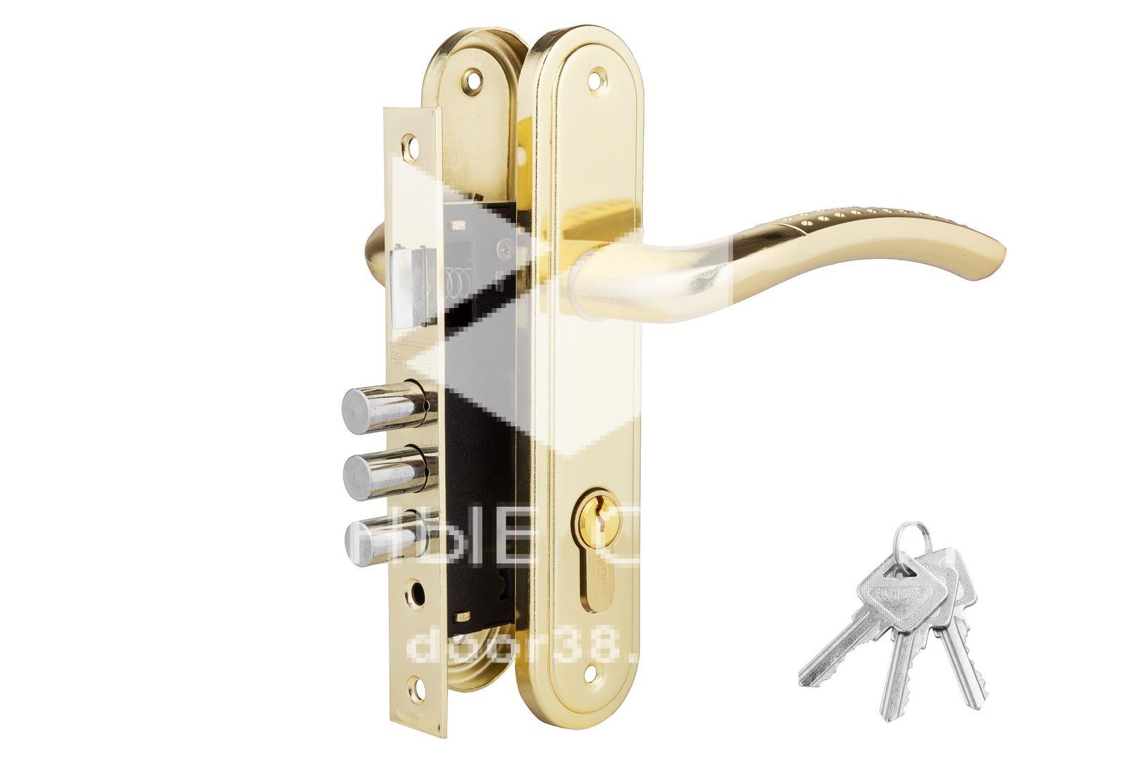 39729 Дверной комплект LH 7036-59 PB золото — изображение 1