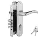 Дверной комплект LH 7036-59 РС хром