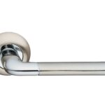 Ручка A-47 HH/PC белый никель/хром