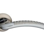 Ручка A-59 ННР белый никель (перфорация) 130 квадр