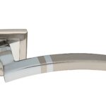 Ручка A-230 HH/PC белый никель/хром (квадрат)