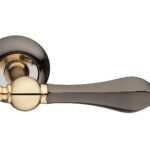 Ручка A-61 BH/PB черный никель/золото