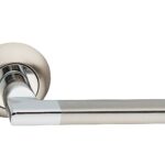 Ручка A-40 НН/PC белый никель/хром